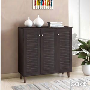 Dulap pantofi SANTΟ 16 perechi wenge 89.5x34.5x91.5cm - Img 2