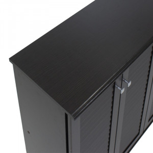 Dulap pantofi SANTΟ 16 perechi wenge 89.5x34.5x91.5cm - Img 7