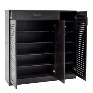 Dulap Pantofi Sante 30 Perechi Wenge 120x37x123 cm - Img 3