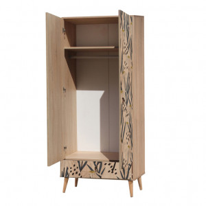 Dulap pentru haine City, Multicolor - Img 3