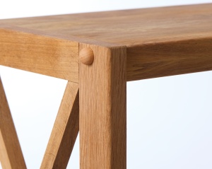 Dulap rafturi X-SHELF, Natural, 30x124x70 cm - Img 3