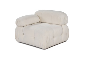 Fotoliu modular Bubble Alb - Img 5