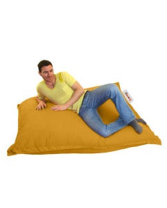 Fotoliu puf de gradina Cushion Pouf Galben 20x100 cm - Img 6