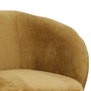 Fotoliu rotativ Kreslo, Pako World, Textil, Bej, 78x81x77 cm - Img 2