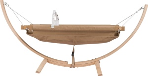 Hamac bebelusi Fethiye Auriu 135x56 cm - Img 2