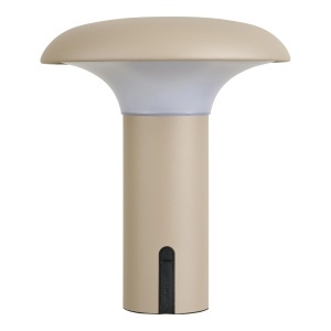 Lampa LED Ramsey, Bej, 18x18x21.5 cm
