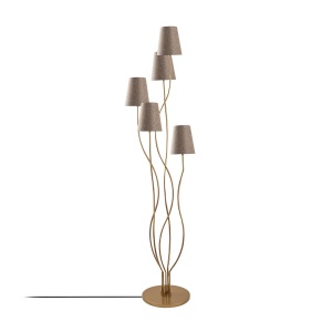 Lampadar Bonibon Auriu 44x44x160 cm - Img 5