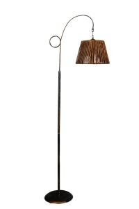 Lampadar Cardone Negru 30x30x162 cm - Img 2