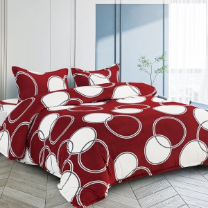 Lenjerie cu Elastic 180x200 cm, Pilar 6 Piese (Cocolino)
