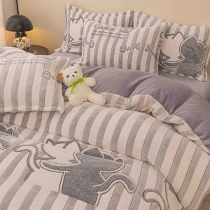 Lenjerie cu elastic Cat Romeo 4 Piese (Cocolino) - Img 3