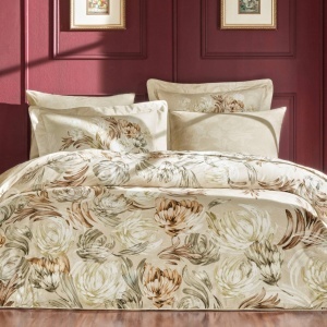 Lenjerie Linos Beige (Bumbac Egiptean)