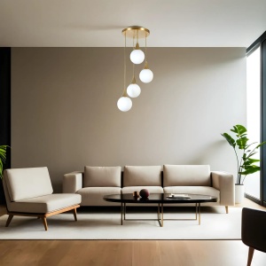 Lustra Afra Alb 30x30x70 cm