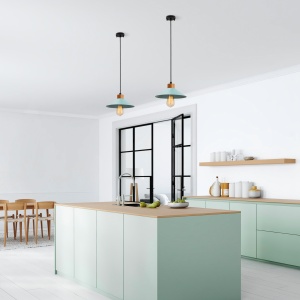 Lustra GMN-00003 Albastru 103x24x103 cm - Img 3