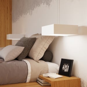 Lustra Horus Alb 25x25x11 cm - Img 11