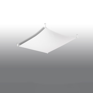 Lustra Luna Alb 3000K 105x80x15 cm - Img 2