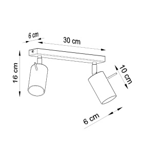 Lustra Ring Crom 30x6x16 cm - Img 4
