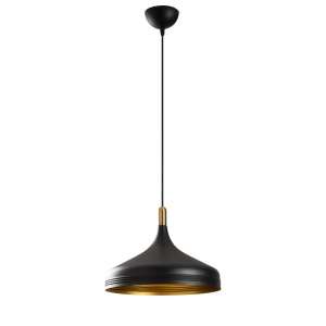 Lustra Saglam Negru 36x36x124 cm - Img 2