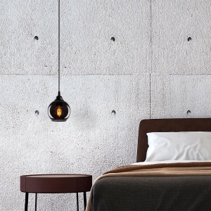 Lustra Smoked Gri 15x15x114 cm - Img 2