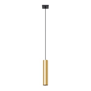 Lustra suspendata Lagos Auriu lucios 8x8x110 cm