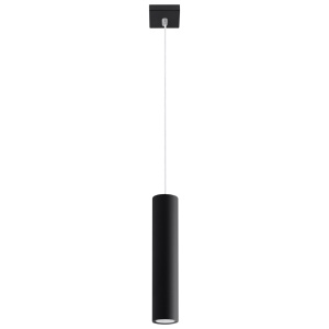 Lustra suspendata Lagos Negru 8x8x100 cm