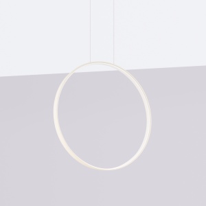 Lustra suspendata LED Rio 55 Bej 3000K 55x16x150 cm - Img 2