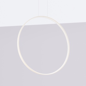 Lustra suspendata LED Rio 78 Bej 3000K 78x16x150 cm - Img 2