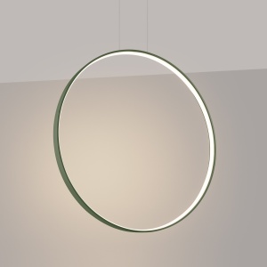 Lustra suspendata LED Rio 78 Olive 3000K 78x16x150 cm - Img 3