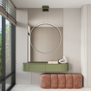 Lustra suspendata LED Rio 78 Olive 3000K 78x16x150 cm - Img 13