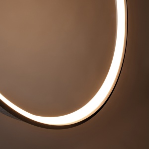 Lustra suspendata LED Rio Negru 3000K 78x16x150 cm - Img 4