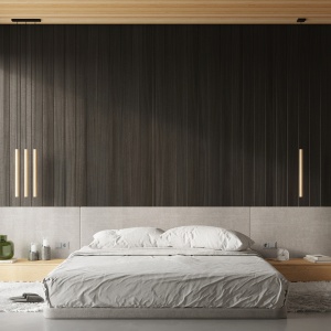 Lustra suspendata Pastelo din lemn, Natural 19.5x19.5x115 cm - Img 8