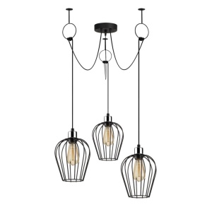 Lustra Tel - 6686 Negru - Img 2