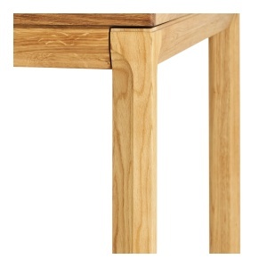 Masa dining Bowen, Natural, 320x100x75 cm, Stejar - Img 2