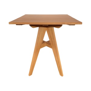Masa dining Cadrada, Natural, 70x70x76 cm - Img 3