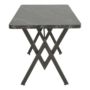 Masa Vertex, Negru, 110x70x72 cm - Img 4