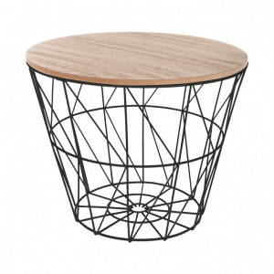 Masuta Auxiliara Jacot Oak 38x30.5 cm