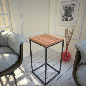 Masuta Auxiliara Pure - Walnut - Img 4