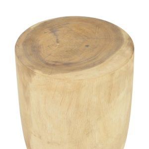Masuta auxiliara Tronco, Natural, 33x33x45 cm - Img 3
