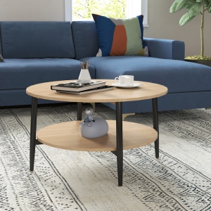 Masuta de cafea Kody Natural 80x80x45 cm - Img 2