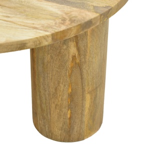 Masuta de cafea, Orban, Natural, 80x80x45 cm - Img 8