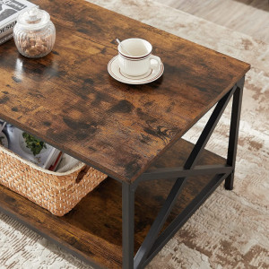 Masuta de Cafea Vasagle, 100x55x45cm - Img 7