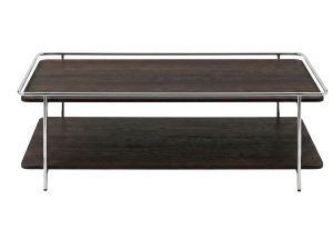 Masuta de cafea YUBA, Maro inchis, 55x44x110 cm