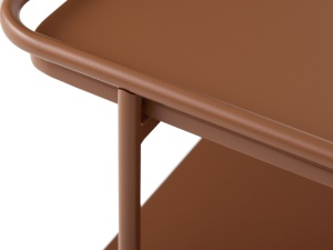 Masuta de cafea YUBA, Teracota, 55x34x110 cm - Img 3
