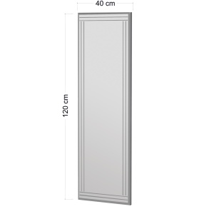 Oglindă de perete Buhem Alb 40x120x2.2 cm - Img 7