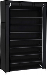 Pantofar, Songmics, Negru, 85x28x162 cm - Img 7