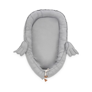 Patut bebelusi Babynest Gri 110x70x12 cm - Img 3