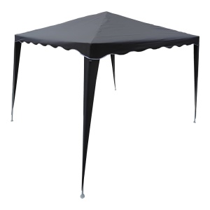 Pavilion de gradina, Gazebo, Gri inchis, 300x300x250 cm - Img 3