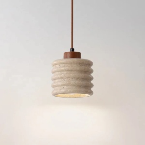 Pendul de tavan Fino, Maro, 12x12x16 cm - Img 3