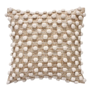 Perna Finne Boho, Pako World, Bej, Bumbac, 45x45 cm