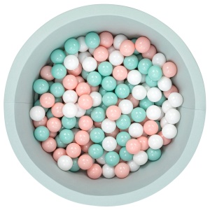 Piscina de bile Bubble Pops v11 Menta 85x85x30 cm - Img 2