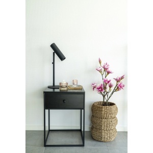 Planta artificiala decorativa Magnolia, Verde, 30x40x75 cm - Img 2